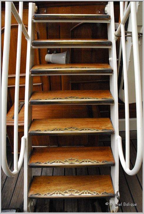 Stad Amsterdam escalier