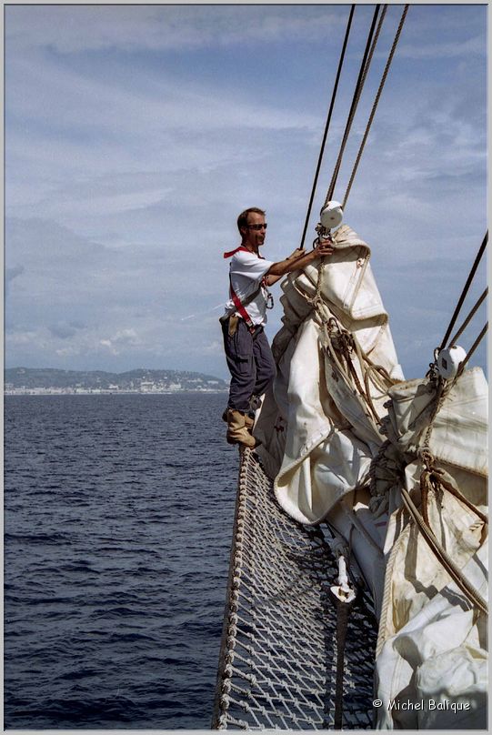 Marco sur le beaupré