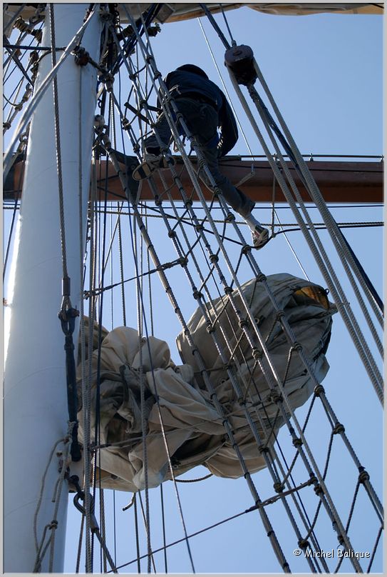 Démontage des voiles