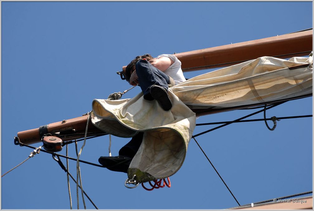 Démontage des voiles