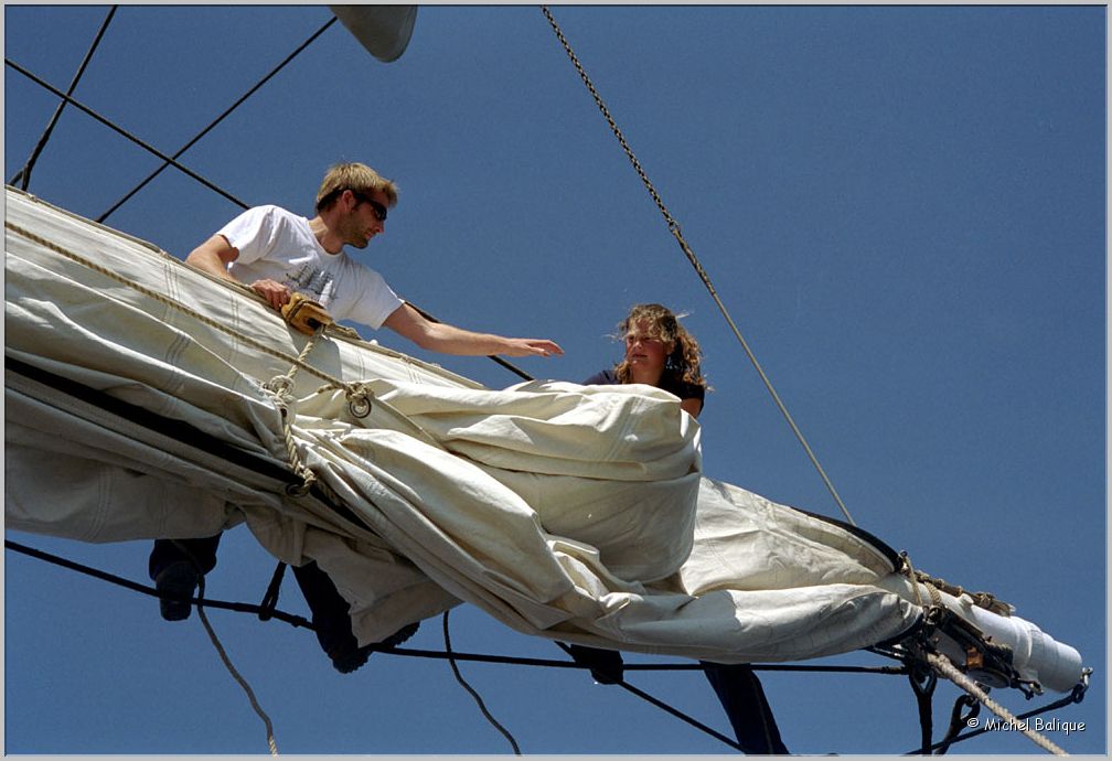 Repliage des voiles