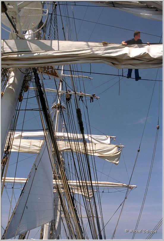 Repliage des voiles