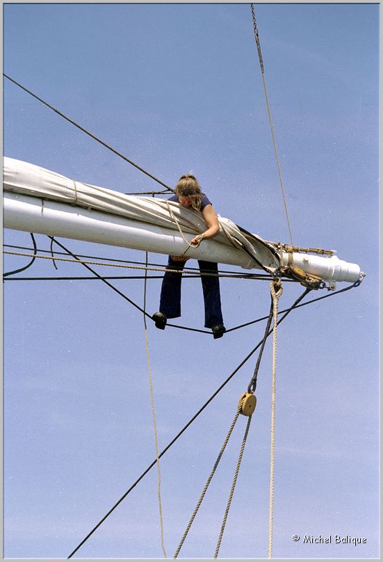 Repliage des voiles