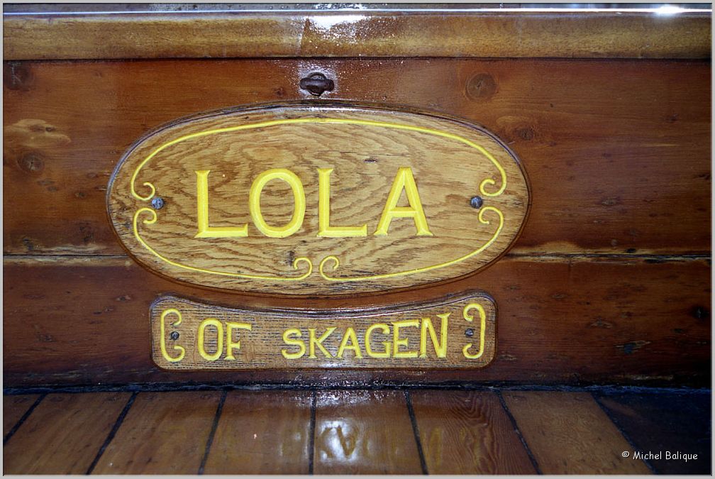 Plaque de Lola