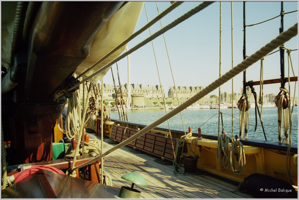 Le port au petit matin