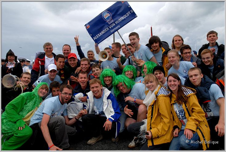 TSR 2012 St Malo Defile des equipages Alexander von Humbolt II