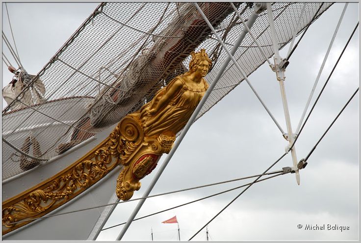 TSR 2012 St Malo Juan Sebastian de Elcano proue